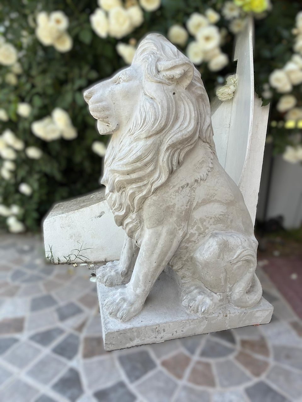 Estatua León Africano