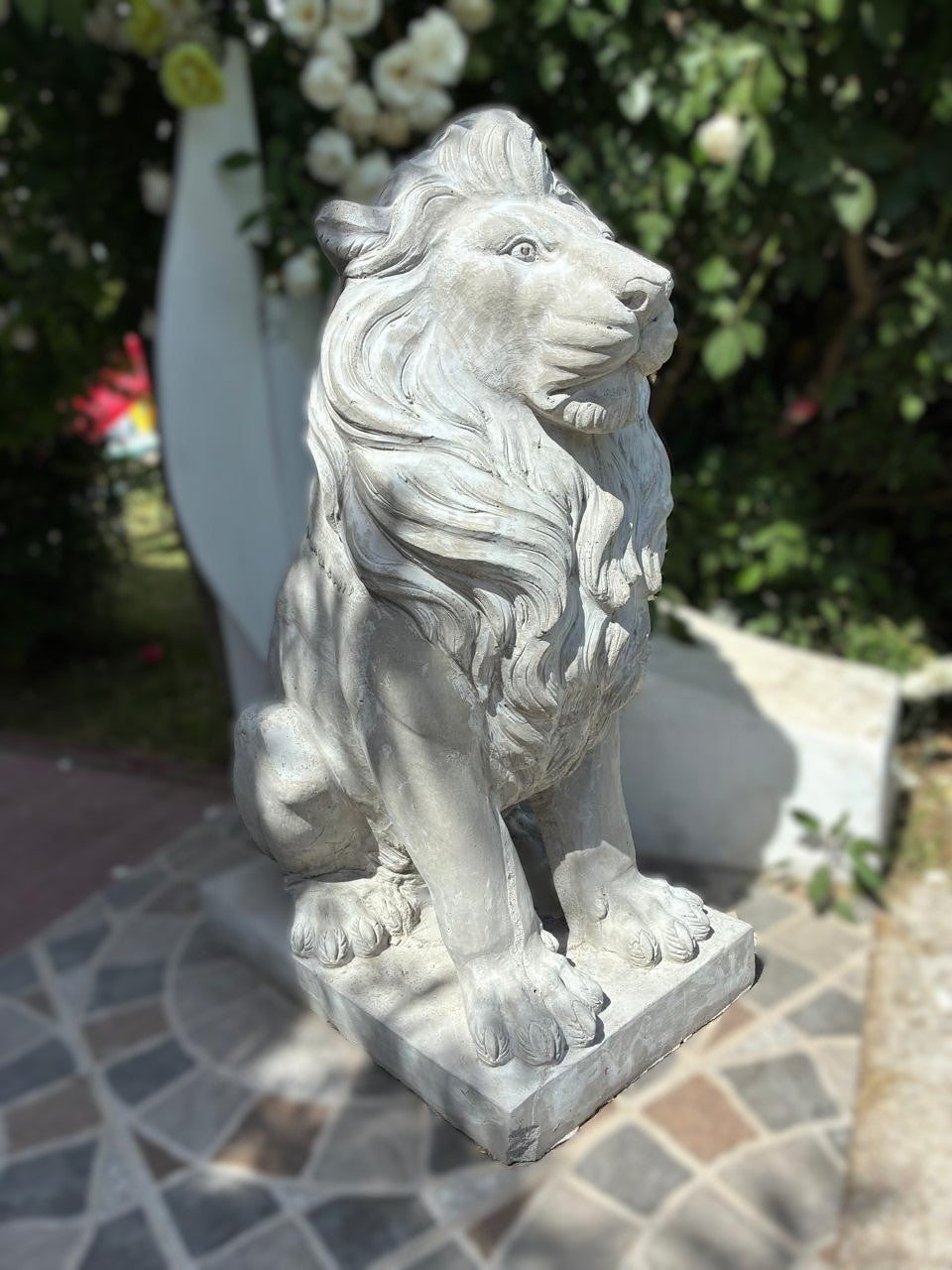 Estatua León Africano